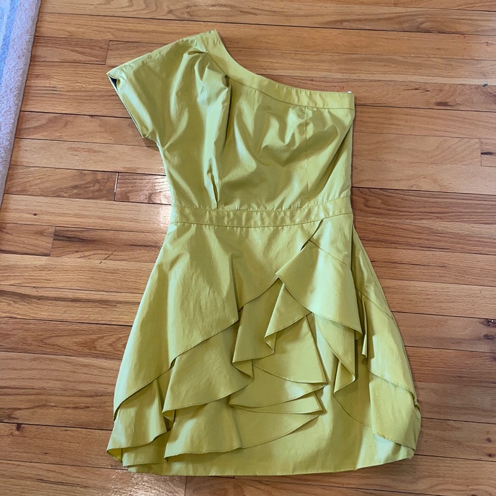 Julie Haus women’s one-shoulder mini dress